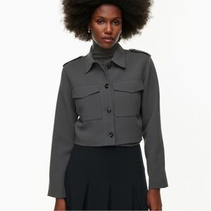 Aritzia Wilfred Boxcar Little Cropped Jacket/Blazer M